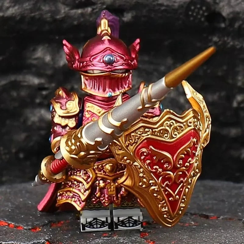 2025 NEW GP201 Lich King Medieval Round Table Knights building block Anime bricks Action Figure Collection Model Doll Toy Gifts Beauty World Shop