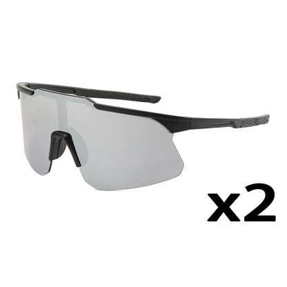 1/2/8pcsPolarized Cycling Sunglasses Outdoor Sport Cycling Riding Running Skiing Goggle Windproof Fishing Eyewear for Men Women Beauty World Shop