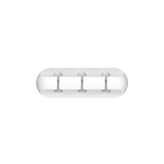 VIKEFON Cable Cord Wire Organizer Silicone USB Cable Winder Management Clips Self Adhesive for Mouse Keyboard Headset For iPhone Beauty World Shop