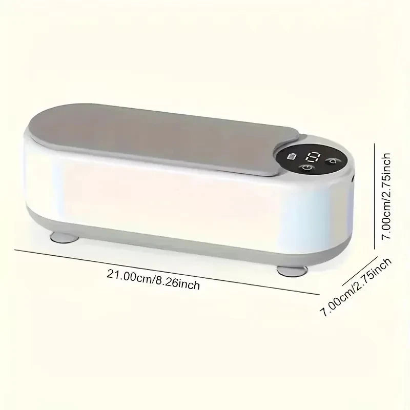 High-Frequency Glasses Cleaner - 1pc Wireless Multi-Purpose Cleaning Machine for Eyewear & Accessories Beauty World Shop
