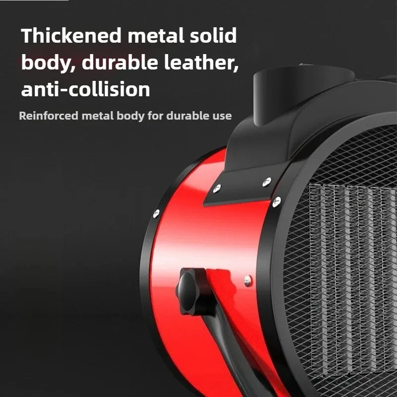 Portable 2000W Space Heater with Fan 2 Heat Settings Adjustable Thermostat Fan Mode Tip Over Overheat Protection for Indoor Beauty World Shop