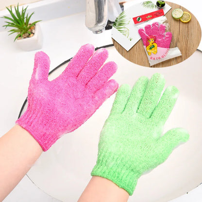 8/12Pcs Bath Glove Exfoliating Wash Skin Spa Massage Shower Scrub Scrubber,Deep Cleansing Bath Scrubber for Smooth Skin-Spa&Mas Beauty World Shop