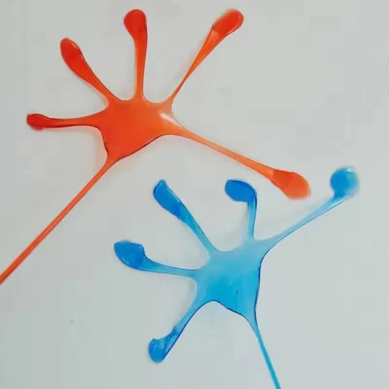 Funny Sticky Hands Toy 5-50 Pcs Elastic Slap Palm Squishy Kids Party Favors Novelty Gift Supplies for Children Beauty Fashion
