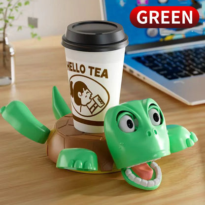 1PC Turtle Coaster, Anti-Slip and Heat-Resistant Silicone Table Drink Mat, Cute Kitchen Decoration Gift Beauty World Shop