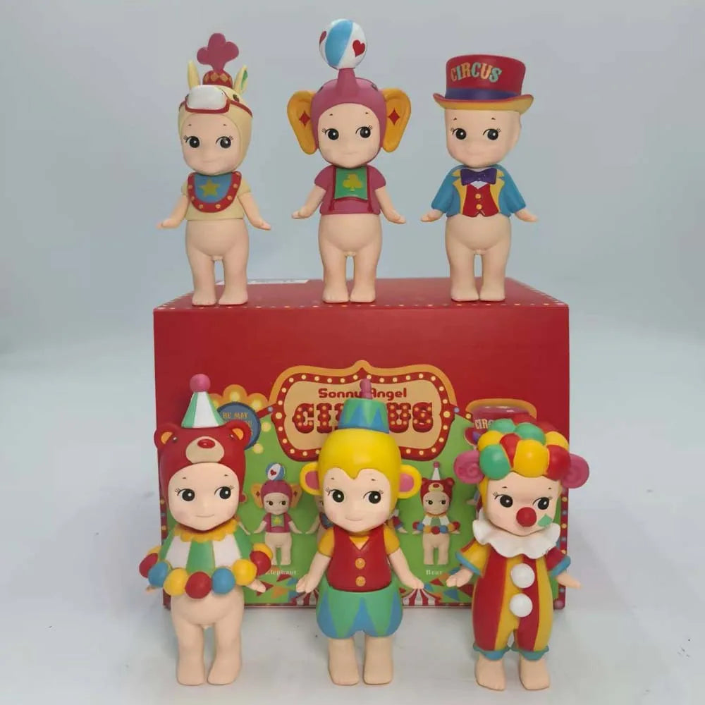 Sonny Angel Circus Series Blind box Action Figures Cute Mysterious Surprise Toy Anime Model Doll Child Christmas Gift Beauty World Shop