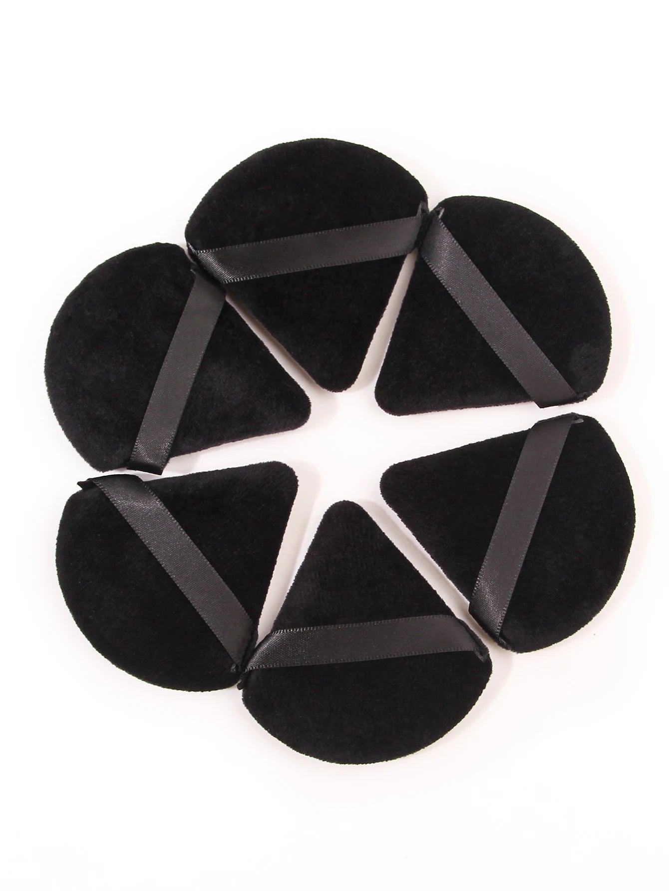 2Pcs/100Pcs  Triangle Powder Puff For Loose Powder Liquid Cosmetic Soft Plush Powder Puff Makeup Foundation Puff Makeup Tool Beauty World Shop
