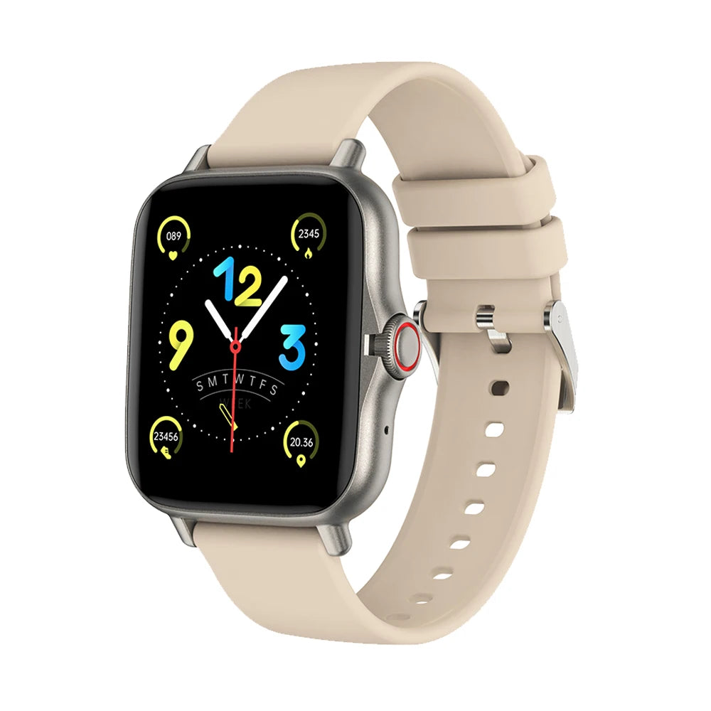 2024 Smart Watch Android Phone 1.44'' Inch Color Screen Bluetooth Call Blood Oxygen/Pressure Monitoring Smart Watch Women Men Beauty World Shop