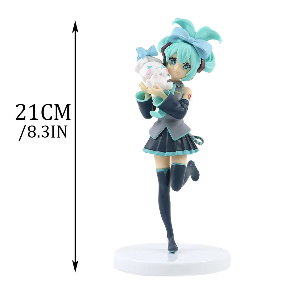 Hot Kawaii Girl Hatsune Miku Anime Figure Fashion Subclture Miku Action Figure Christmas Gift PVC Collection Model Doll Toys Beauty World Shop