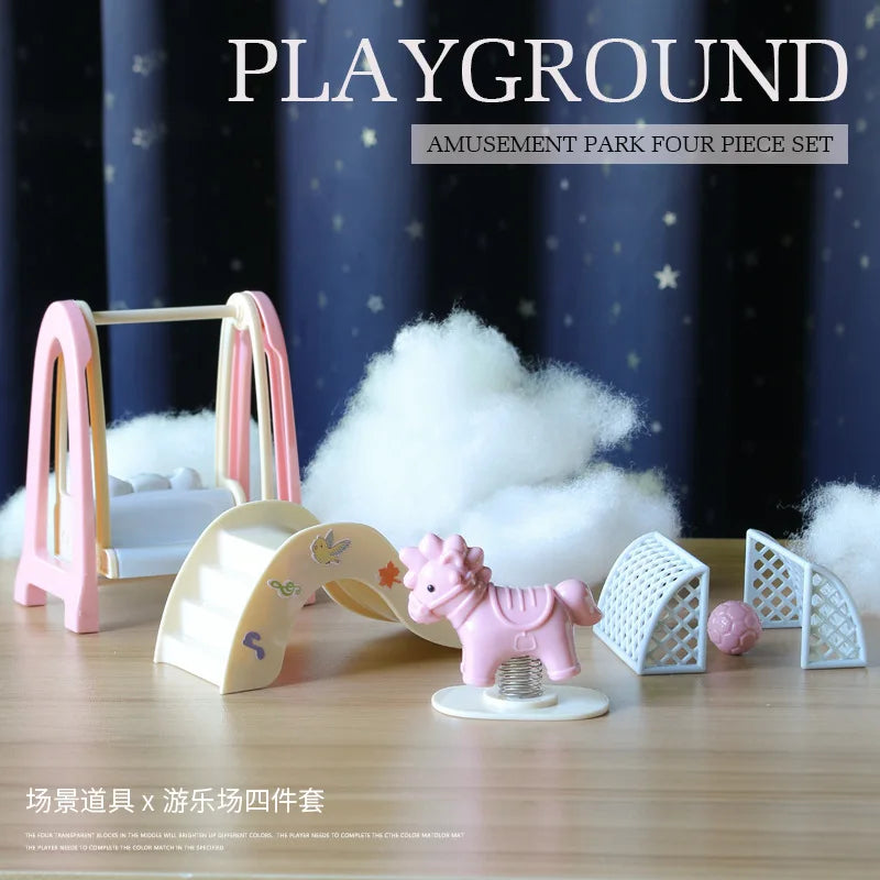 family games dollhouses playhouse miniature furniture pretend toys princess castles villas Christmas present kids toys Beauty Fashion