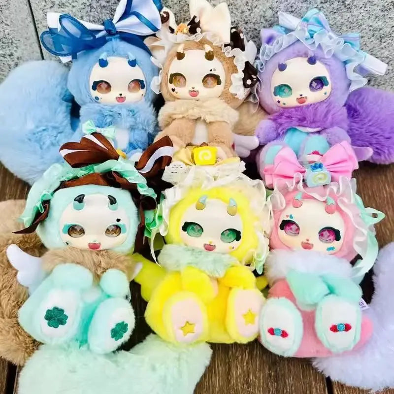 Boboco Sweetheart Party Vinyl Plush Blind Box Trendy Toy Cute Dolls Bag Pendant Decoration Accessories Mystery Box Surprise Gift Beauty World Shop