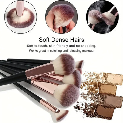 3-20PCS Makeup Brushes Set Soft Fluffy Eyeshadow Foundation Concealer Blending Blush Brush Kabuki Professional Women Beauty Tool Beauty World Shop