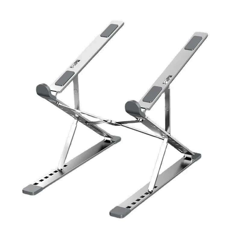 Laptop Stand For Macbook Folding Adjustable Aluminum Computer Pc Tablet Stand Notebook Tablelaptop Holder Heat Dissipation Beauty World Shop