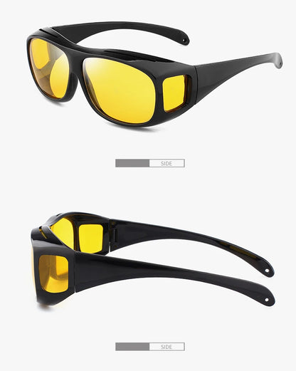 Drivers Goggles Interior Accessory Protective Gears Sunglasses Night Vision Glasses Anti Glare Car Driving Glasses 2024 NEW Beauty World Shop