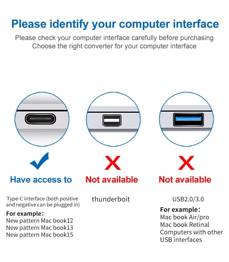 3 In 1 Usb-C Usb Hub Male To Female Hdmi-Compatible 4k Usb 3.1 Type-C To Usb 3.0 Charging Adapter For Macbook Air 12 Converter Beauty World Shop