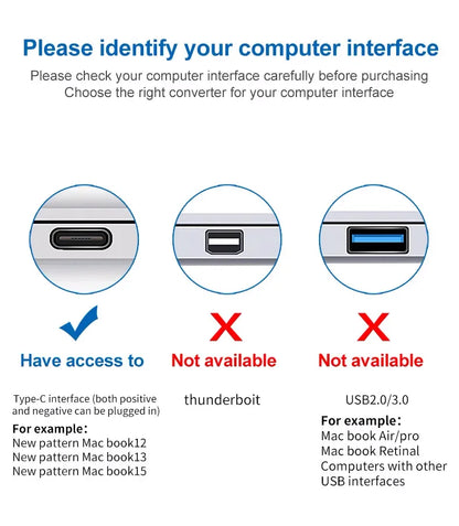 3 In 1 Usb-C Usb Hub Male To Female Hdmi-Compatible 4k Usb 3.1 Type-C To Usb 3.0 Charging Adapter For Macbook Air 12 Converter Beauty World Shop