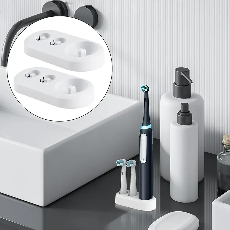 Electric Toothbrush Holder,Replacement Stand Base Compatible with Oral B Toothbrush,Toothbrush Organizer for Bathroom Storage Beauty World Shop