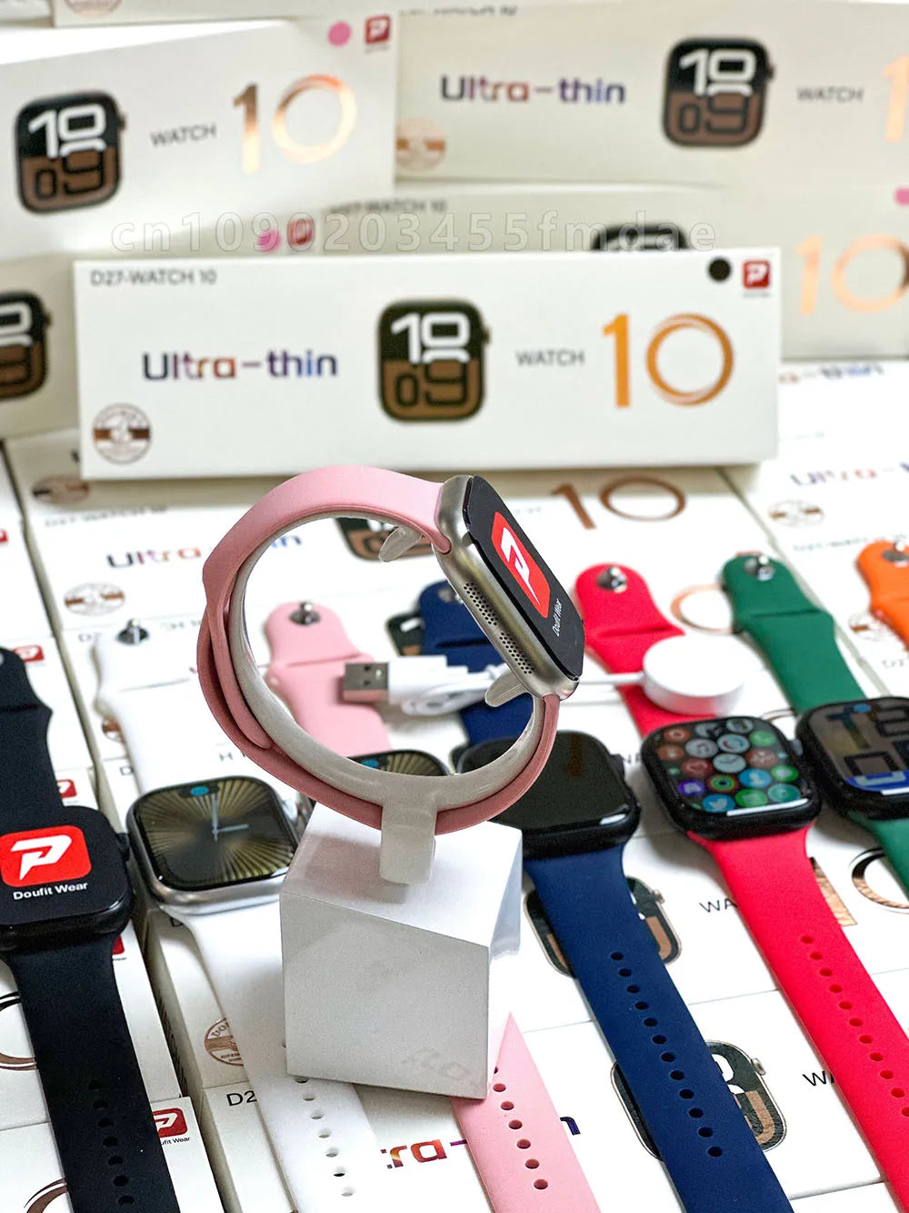 New Watch10 Series GPS Smart Watch Men Always On Display Heart Rate Body Temperature BT Call Women Waterproof Series Smartwatchs Beauty World Shop