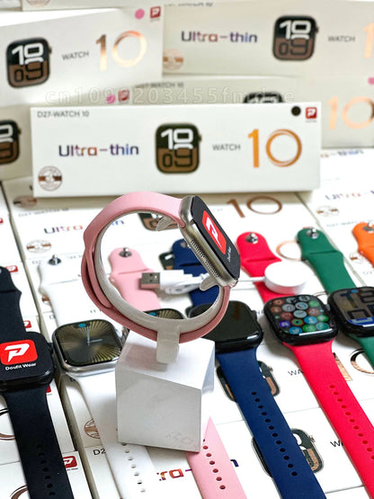 New Watch10 Series GPS Smart Watch Men Always On Display Heart Rate Body Temperature BT Call Women Waterproof Series Smartwatchs Beauty World Shop