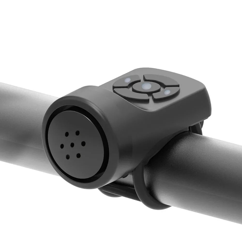 Bicycle Electric Bell Bike USB Charging Horn MTB Mountain Bike Warning Safety Ring Waterproof Bell Cycling Accessories Beauty World Shop