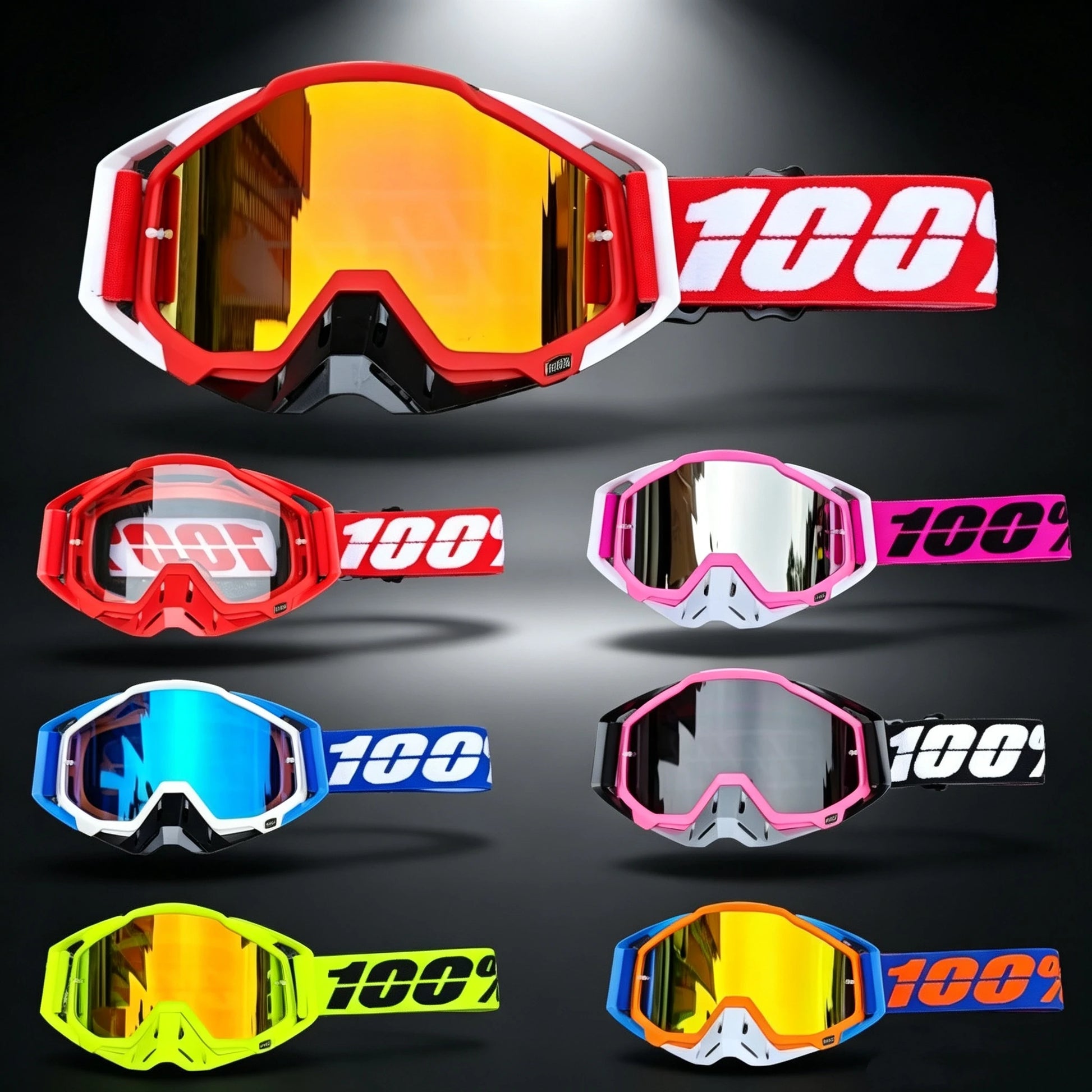 Off-road Goggles Motocross Glasses Motorcycle Sunglasses Man MTB ATV Mask Windproof Protection Skiing Cycling Racing Goggles Beauty World Shop