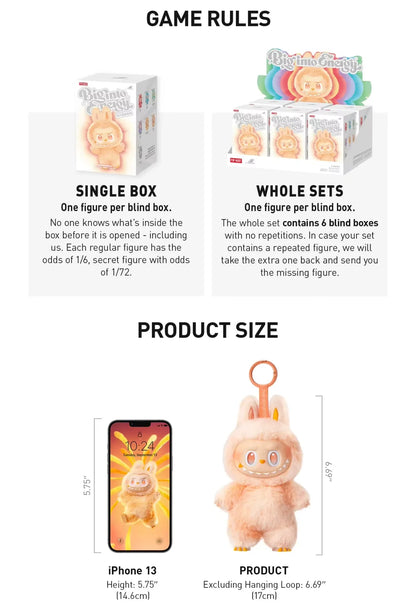 Blind Box For Popmart Labubu The Monsters Macarons Lisa Same Heart Vinyl Base Series Trendy Toy Decorations Birthday Gifts Beauty World Shop