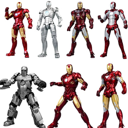Fondjoy Iron Man Tony Stark MK1 MK2 MK3 MK4 MK5 MK6 MK7 Action Figure Toys Model Collect Garage Kit Children Birthday Gifts Beauty World Shop