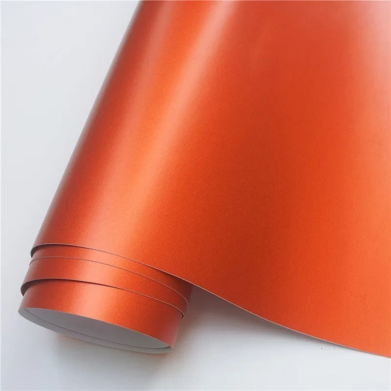 Various Colors Matte Satin Chrome Metallic Vinyl Wrap Film Car Sticker Decal Laptop Phone Motorcycle Graphic Beauty World Shop