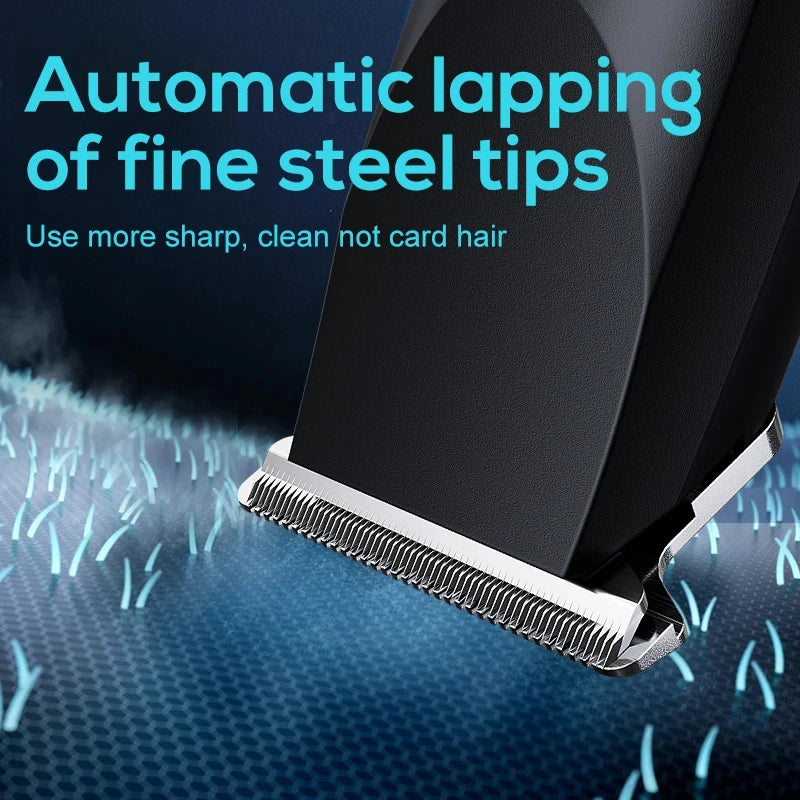 Design of adjustable cutter head with USB charging for electric hair clipper hair and beard trimming Beauty World Shop