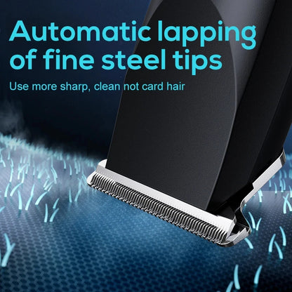 Design of adjustable cutter head with USB charging for electric hair clipper hair and beard trimming Beauty World Shop