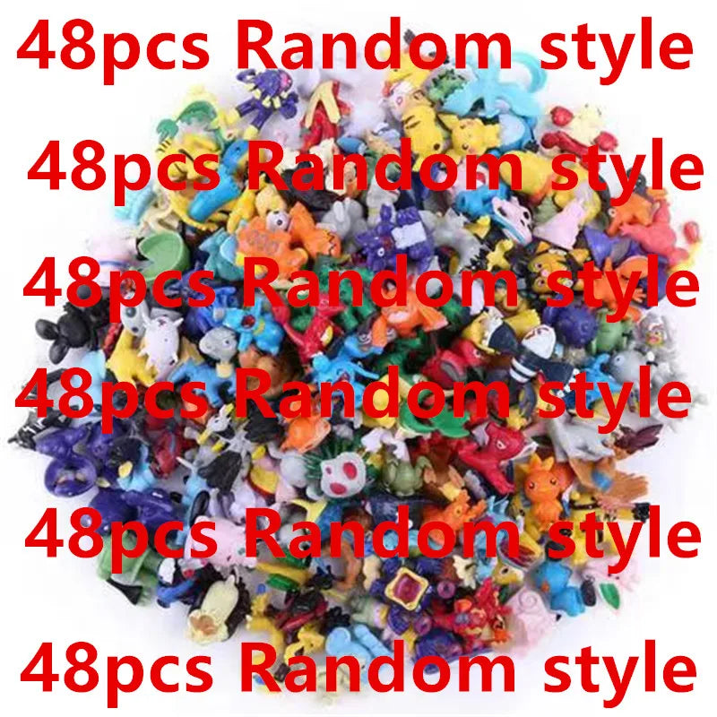 1-144 PCS Gift Box Christmas Gift Action Figure Toys Genuine  Anime Figure Toys For Children Beauty World Shop