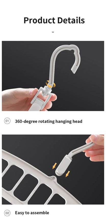 New Clothes Hanger Closet Organizer Space Saving Hanger Multi-port Clothing Rack Plastic Scarf Storage hangers for clothes Beauty World Shop