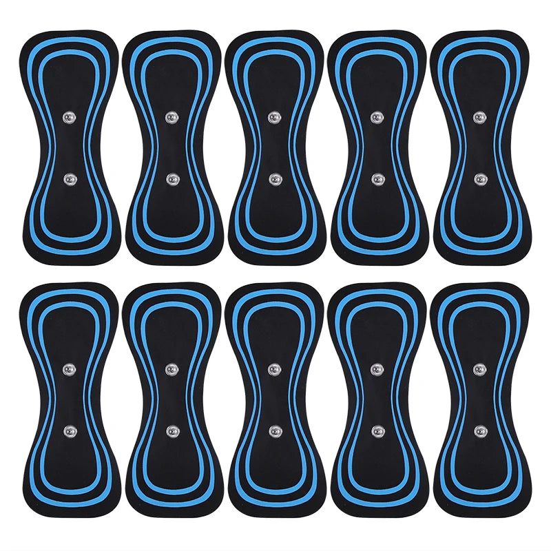 Gel Pads for EMS Neck Massager Trainer Hip Exerciser Replacement Body Massager Patch Muscle Stimulator Sticker Gels Accessories Beauty World Shop