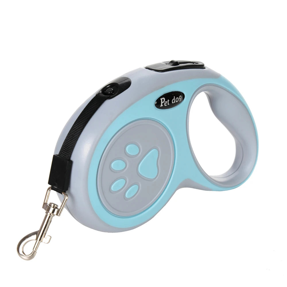 3m 5m Nylon Pet Dog Leash Automatic Retractable Extending Rope Puppy Walking Running Traction Roulette For Small Big Dogs Cats Beauty World Shop