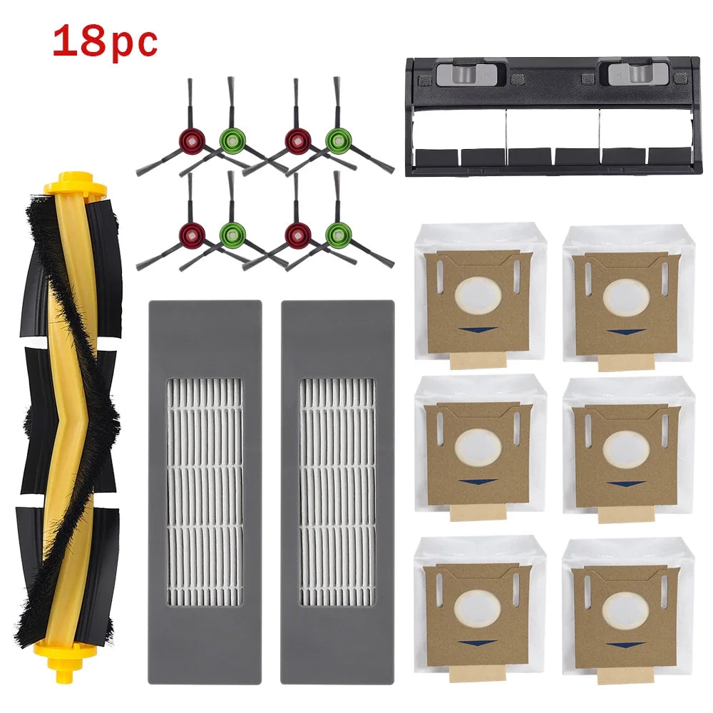 Accessories For ECOVACS Deebot T8 AIVI N8 Pro AIVI N9 N10 N10 Plus Side Brush,Main Brush,  Filter, Dust Bag,Hepa Filter Beauty World Shop
