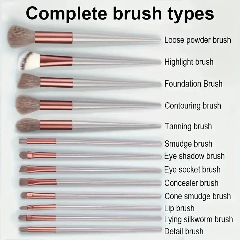 Makeup Brush Set Soft Fluffy Professiona Cosmetic Foundation Powder Eyeshadow Kabuki Blending Make Up Brush Beauty Tool Makeup Beauty World Shop