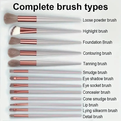Makeup Brush Set Soft Fluffy Professiona Cosmetic Foundation Powder Eyeshadow Kabuki Blending Make Up Brush Beauty Tool Makeup Beauty World Shop
