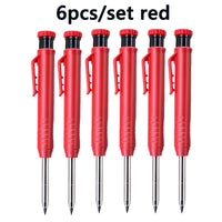 6pcs red