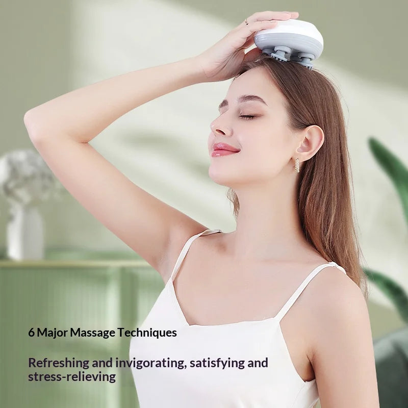 Deep Scalp Massager Head Cleaning Massager Also Suitable for Pets Electric Massage Tool Washable and Portable Beauty World Shop