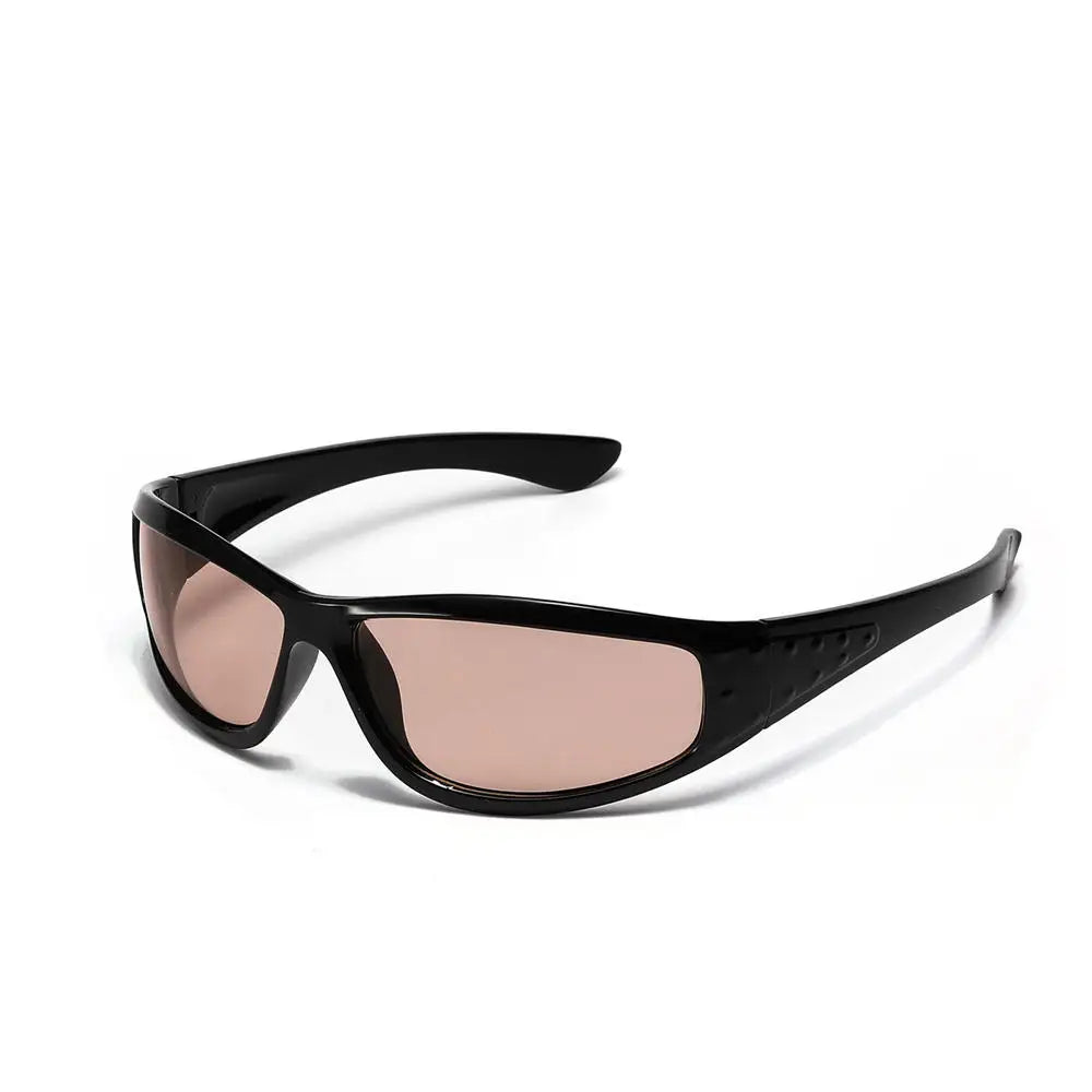 Y2K Silver Sunglasses Color Hollowed Out Future Sense Of Technology Hot Girls Net Red Sunglasses Women Sunglasses Trendy Men Beauty World Shop