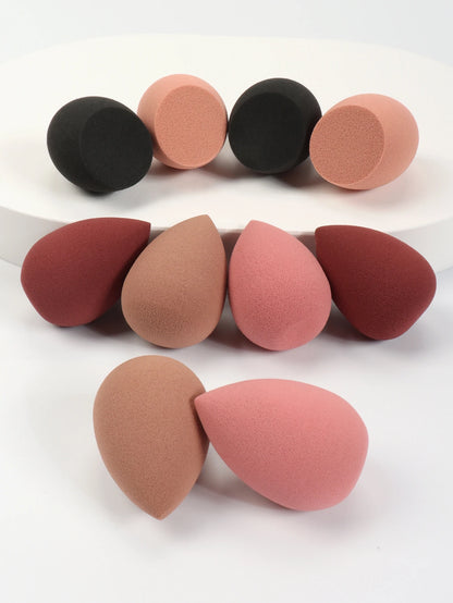 10 件 Mini Makeup Sponge Powder Puff Beauty Sponge for Makeup Concealer Liquid Foundation Face Cosmetic Puff Make up Sponge Beauty World Shop