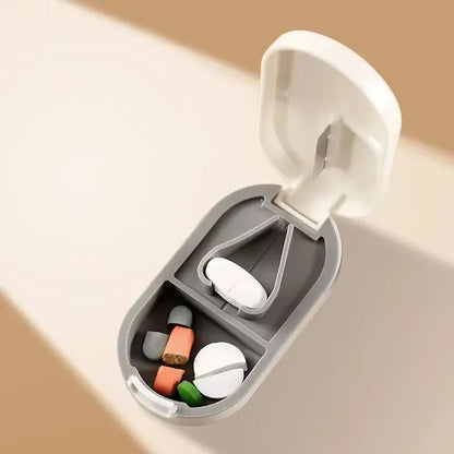 10 Compartments Travel Pill Organizer Pocket Portable Pill Storage Box Case Daily Pill Container or Purse Fish Oil Medicine Beauty World Shop