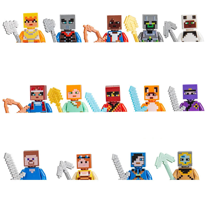 Anime Figure Hero Building Blocks Kid Gift Assembling Toy Model Characters Figurine Bricks Compatible With Lego Christmas gift Beauty World Shop
