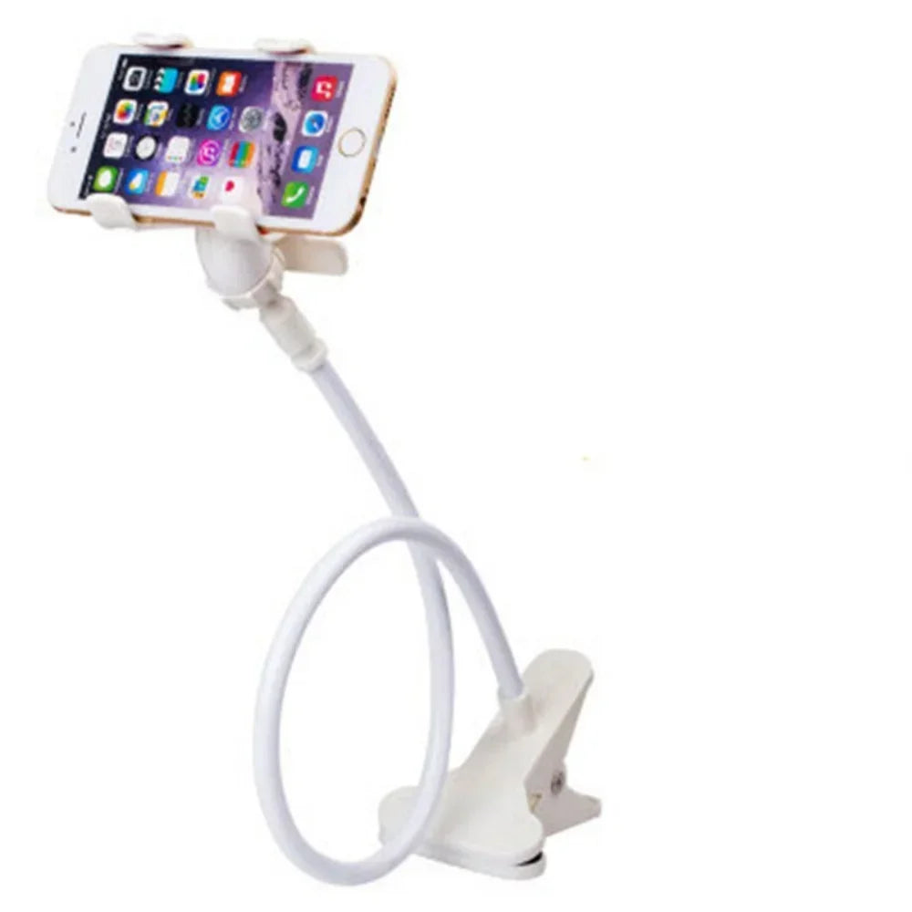 Universal Long Arm Lazy Person Bracket Mobile Phone Clamp Bedside Desktop Support For iPhone Xiaomi Huawei Samsung Phone Stands Beauty World Shop