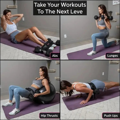 Adjustable Weighted Waist Belt, for Home Workouts, Dumbbell Training & Hip Shaping, Home Gym Fitness Equipment Beauty World Shop