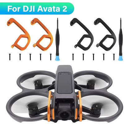 Gimbal Bumper For DJI Avata 2 Drone Anti-Collision Aluminum Alloy Protective Bar Camera Lens Protector Bumper Accessories