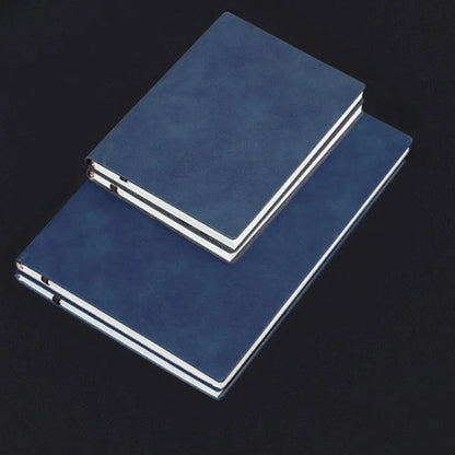 A5 A6 Sheepin Notebook Leather Office Journal Diary Notepad Stationery Student Class Lined NoteBook 160 Pages/240 Pages Beauty World Shop