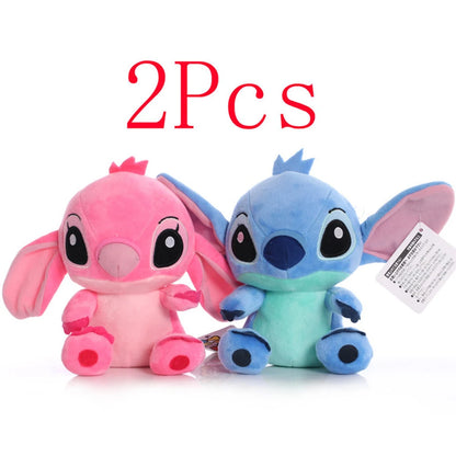 20cm Stitch Stuffed Plush Models Cartoon Stuffed Plush Dolls Anime Plush Baby Toys Kawaii Kids Birthday Gift Beauty World Shop