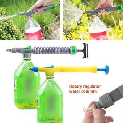 Adjustable Drinking Bottle Sprayer Watering Nozzle Sprinkler Pressure Fogging Nozzle Gardening Tools Beauty World Shop