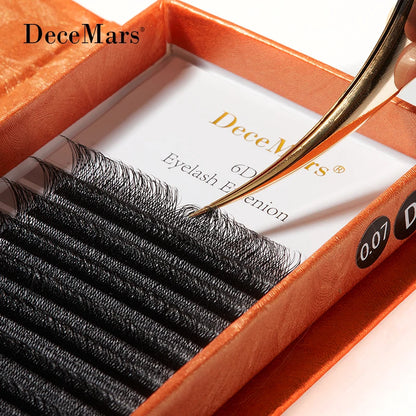 DeceMars 6D-W shaped eyelash extension Beauty World Shop