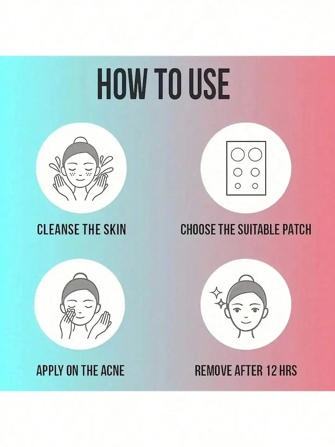36pcs Hydrocolloid Acne Patches - Absorb Pus & Oil, Reduce Redness, Invisible Fit for All-Day Wear Beauty World Shop